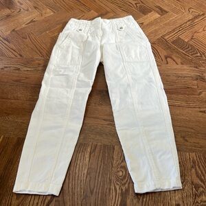 Reiss cargo white pants/jeans